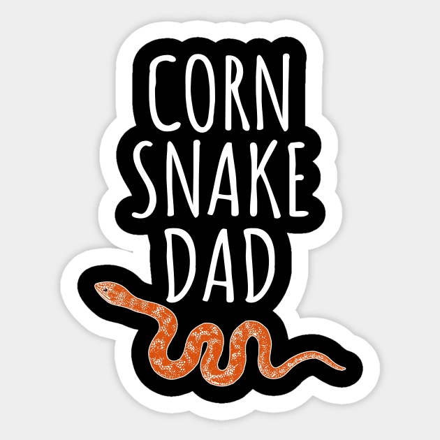 Corn Snake Dad Sticker by LunaMay